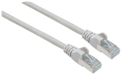 Intellinet Netwerk patchkabel, Cat6A, 1 m, grijs, koper, S/FTP, LSOH/LSZH, PVC, RJ45, vergulde contacten, snagless, booted, levenslange garantie - Afbeelding 3