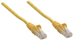 Intellinet Netwerk patchkabel, Cat6A, 0,25 m, geel, koper, S/FTP, LSOH/LSZH, PVC, RJ45, vergulde contacten, snagless, booted, levenslange garantie - Afbeelding 3