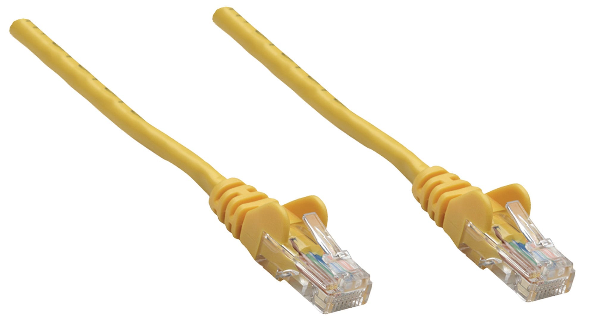 Intellinet Netwerk patchkabel, Cat6A, 0,25 m, geel, koper, S/FTP, LSOH/LSZH, PVC, RJ45, vergulde contacten, snagless, booted, levenslange garantie - Afbeelding 3