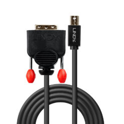 Lindy 41953 video kabel adapter 3 m Mini DisplayPort DVI-D Zwart - Afbeelding 3
