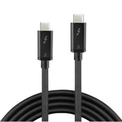 Lindy 41555 Thunderbolt-kabel 0,5 m 40 Gbit/s Zwart - Afbeelding 3