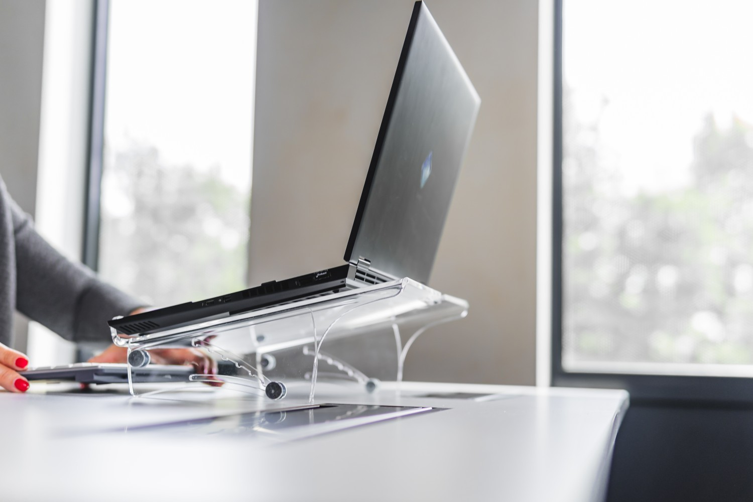 BakkerElkhuizen Q-note 350 Notebook Stand - Afbeelding 11