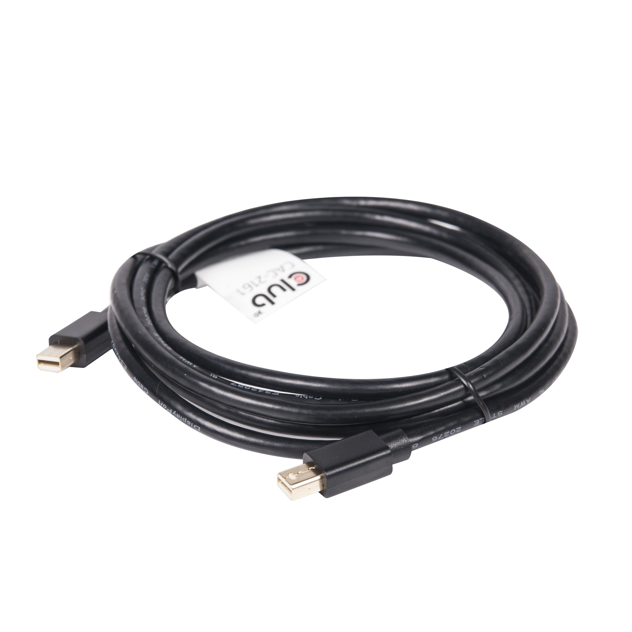 CLUB3D Mini DisplayPort 1.2 HBR2 Cable M/M 2meter 4K60Hz - Afbeelding 10