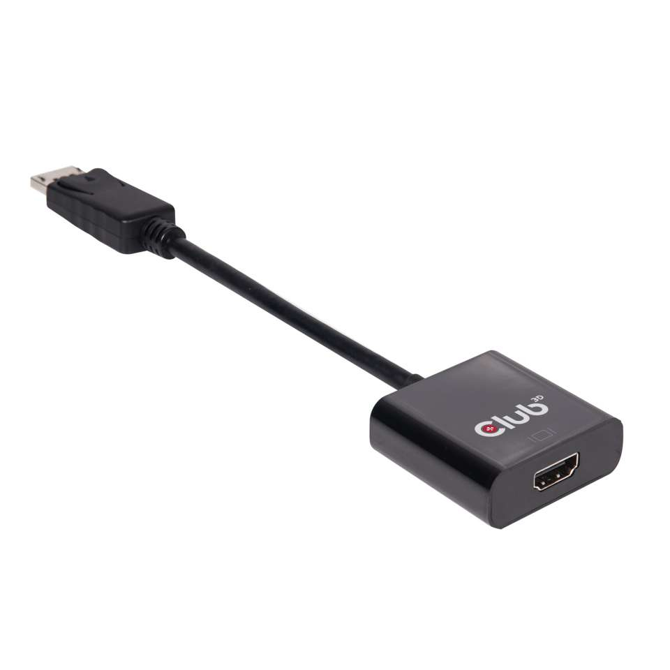 CLUB3D DisplayPort 1.2 to HDMI 2.0 UHD Active Adapter - Afbeelding 2