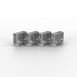 Lindy 40454 poortblokker Poortblokker + sleutel USB Type-A Wit Acrylonitrielbutadieenstyreen (ABS) 5 stuk(s) - Afbeelding 3