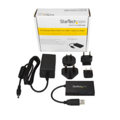 StarTech.com 4 Port USB 3.0 Hub - USB Type-A Hub met 1x USB-C & 3x USB-A SuperSpeed - Mini USB 3.2 Gen 1 (5Gbps) BC 1.2 Charging Hub met Power Adapter of USB Gevoed - Afbeelding 7