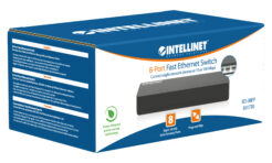 Intellinet 561730 netwerk-switch Fast Ethernet (10/100) Zwart - Afbeelding 9