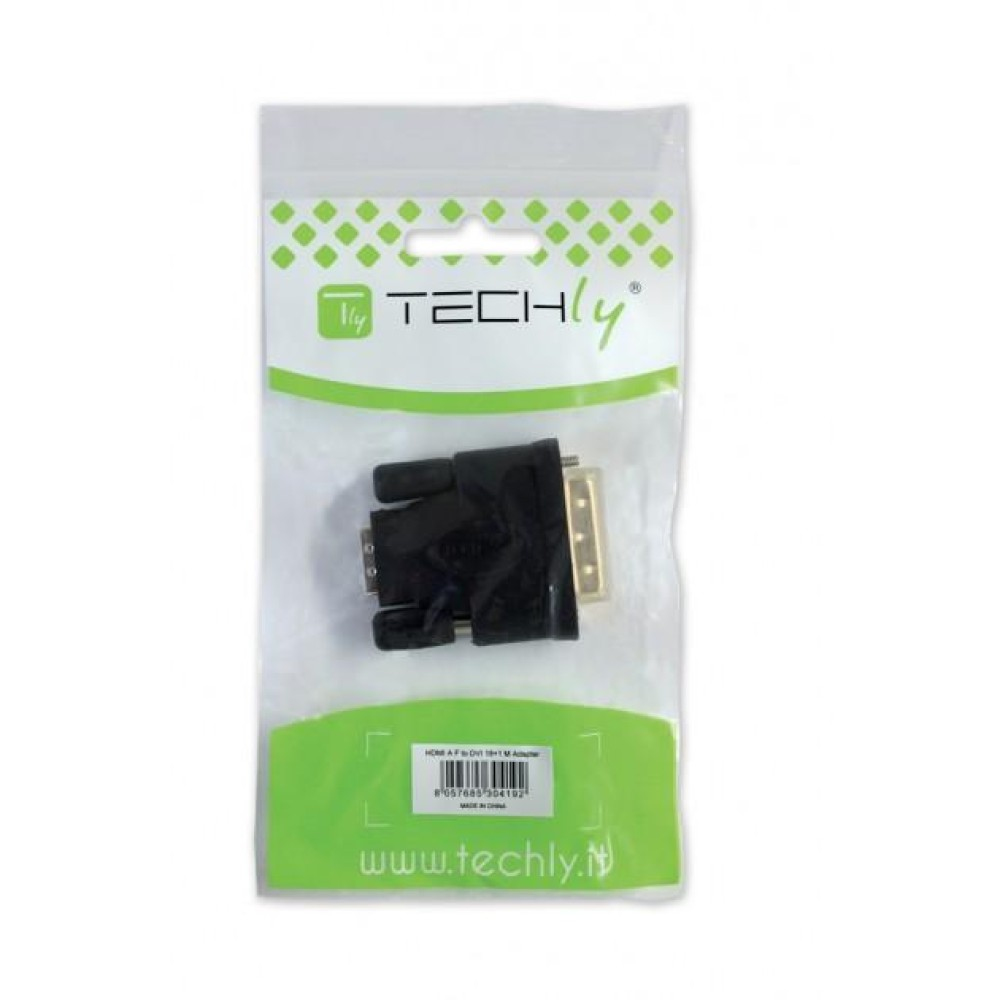 Techly DVI - VGA F/M DVI-I Zwart - Afbeelding 3