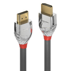 Lindy 37874 HDMI kabel 5 m HDMI Type A (Standaard) Grijs, Zilver