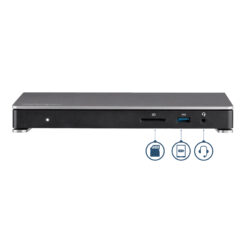 StarTech.com Thunderbolt 3 Dock - Dual Monitor 4K 60Hz TB3 Laptop Docking Station met DisplayPort - 85W Power Delivery Charging - 6-Port USB 3.0 Hub, SD 4.0, GbE, Audio - Windows & Mac - Afbeelding 4