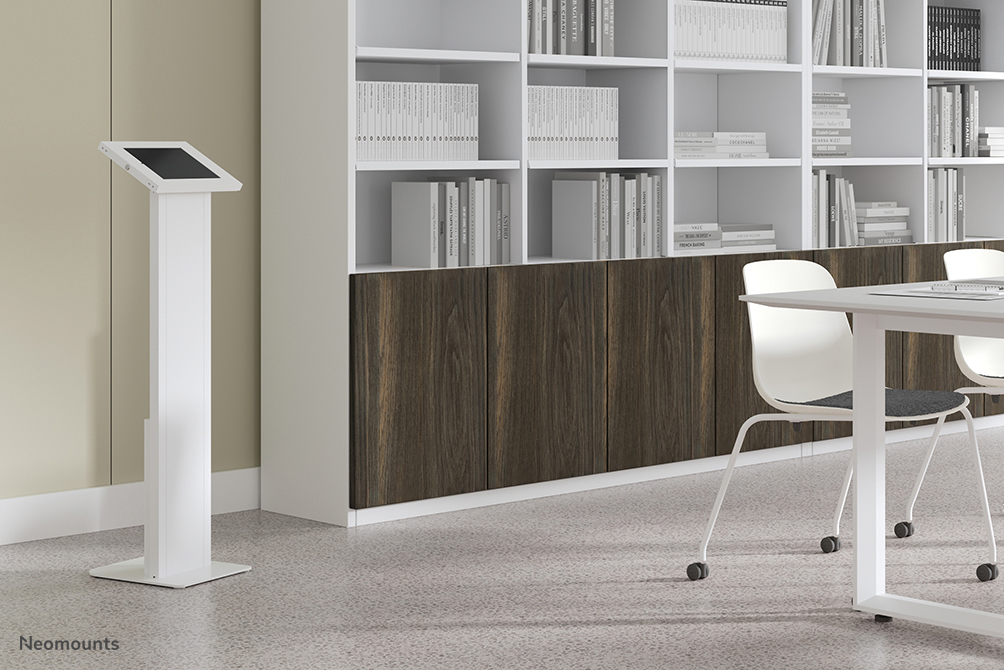 Neomounts FL15-750WH1 Tablet vloerstandaard 9.7-11" - vergrendelbaar - Afbeelding 12