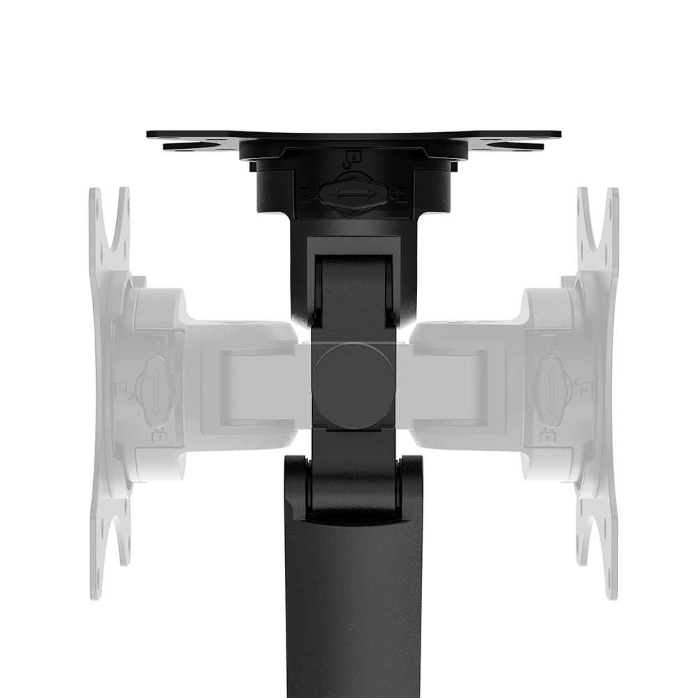 Neomounts DS70-250BL2 Monitorarm 17-32" - gasveer - Topfix - 180°-stop - Afbeelding 9