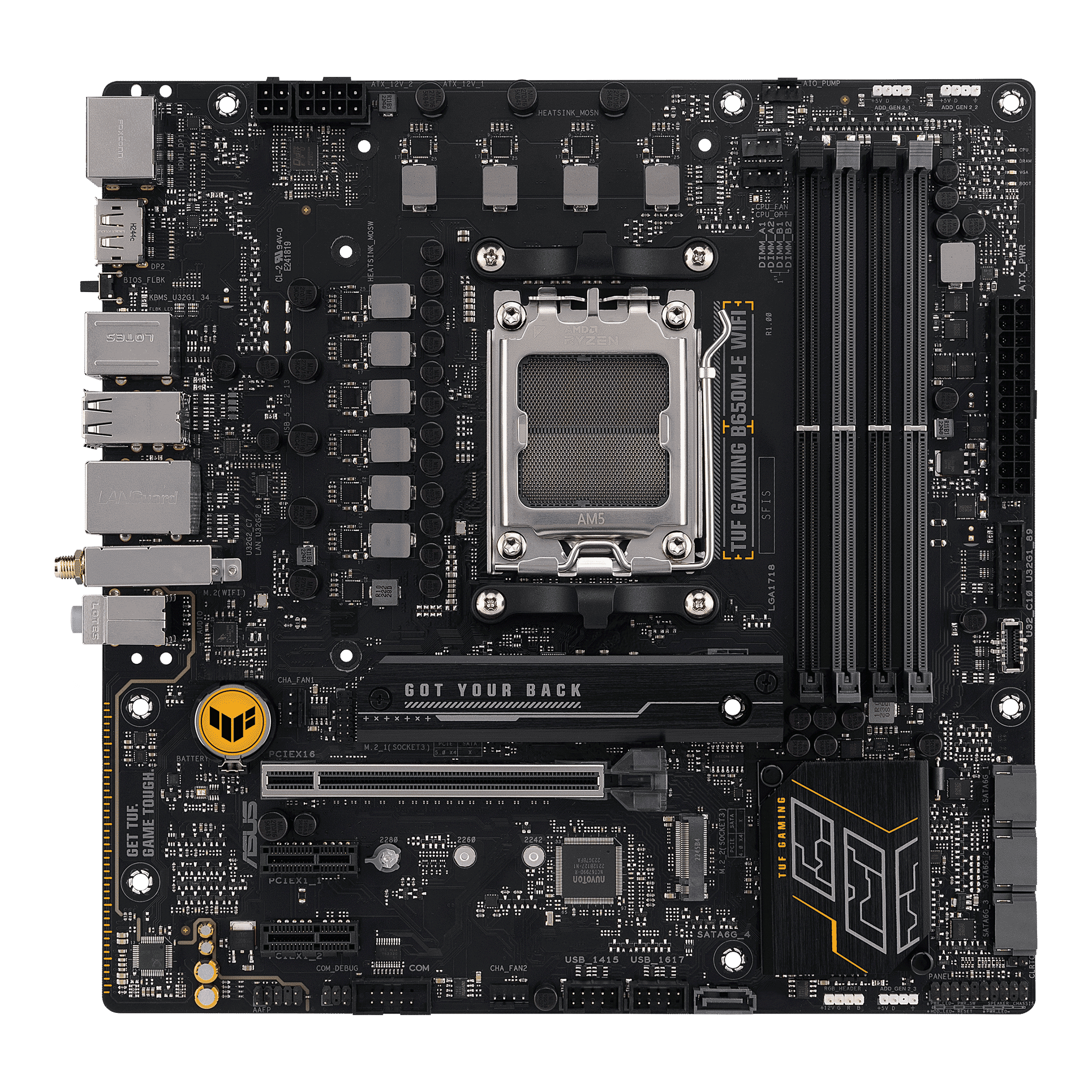 ASUS TUF GAMING B650M-E WIFI AMD B650 Socket AM5 micro ATX - Afbeelding 4