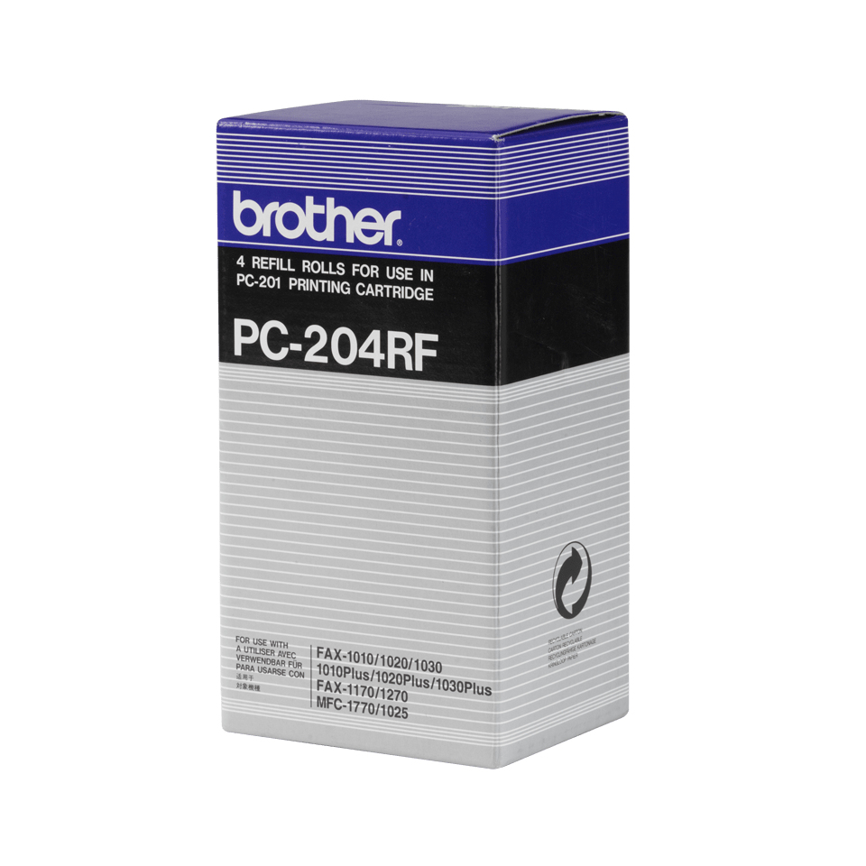 Brother PC-204RF faxbenodigdheid Faxlint 420 pagina's Zwart 4 stuk(s) - Afbeelding 4