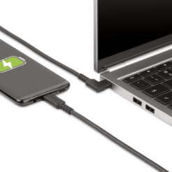 StarTech.com 2m USB-C Kabel, Robuuste Haakse USB 5Gbps Type C Kabel, 100W (5A) Power Delivery, 4K 60Hz DP Alt Mode - Thunderbolt Compatibel - Afbeelding 8