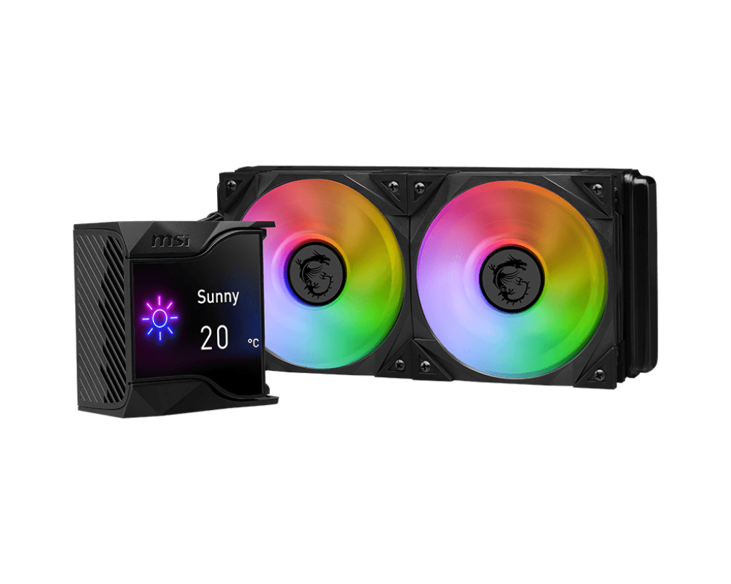 MSI MPG Coreliquid D240 Processor Kit voor vloeistofkoeling 12 cm Zwart 1 stuk(s) - Afbeelding 4