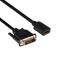 CLUB3D DVI to HDMI 1.4 Cable M/F 2 meter Bidirectional