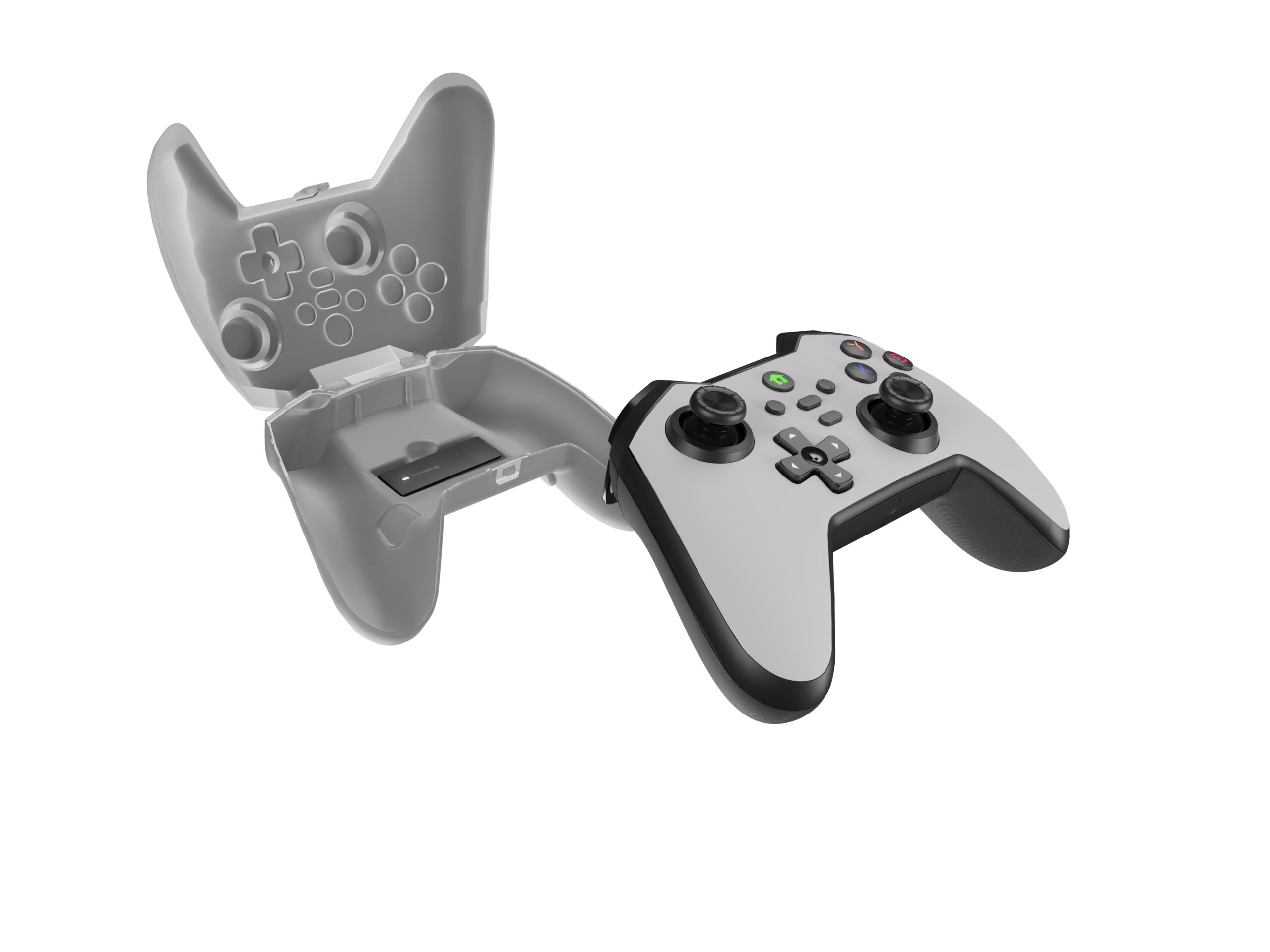 GENESIS Mangan 400 Wit Bluetooth Gamepad Analoog/digitaal Android, MAC, Nintendo Switch, PC, iOS - Afbeelding 14