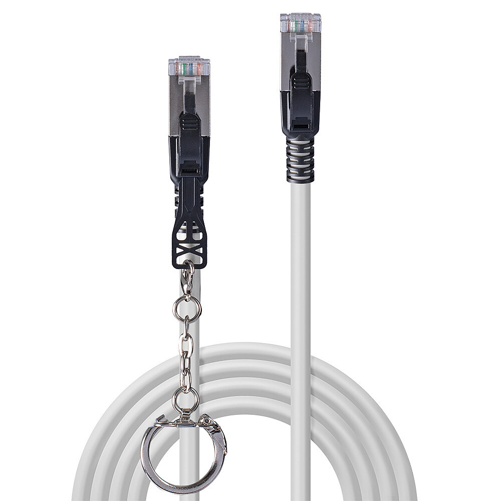 Lindy 47602 netwerkkabel Grijs 1 m Cat6a S/FTP (S-STP) - Afbeelding 3