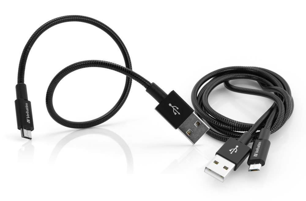 Verbatim 48875 USB-kabel USB 3.2 Gen 1 (3.1 Gen 1) 1 m Micro-USB A USB A Zwart - Afbeelding 2