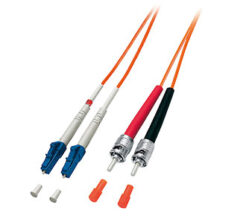 Equip LC/ST 50/125μm 10m InfiniBand en Glasvezelkabel Oranje - Afbeelding 2