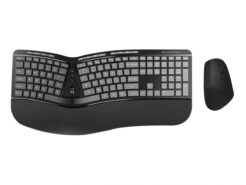 Conceptronic ORAZIO02US toetsenbord Inclusief muis Kantoor RF Draadloos QWERTY Amerikaans Engels Zwart - Afbeelding 2