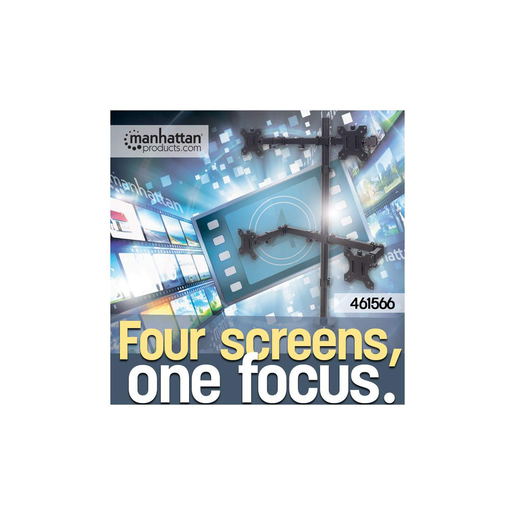 Manhattan 461566 flat panel bureau steun 81,3 cm (32") Zwart - Afbeelding 5