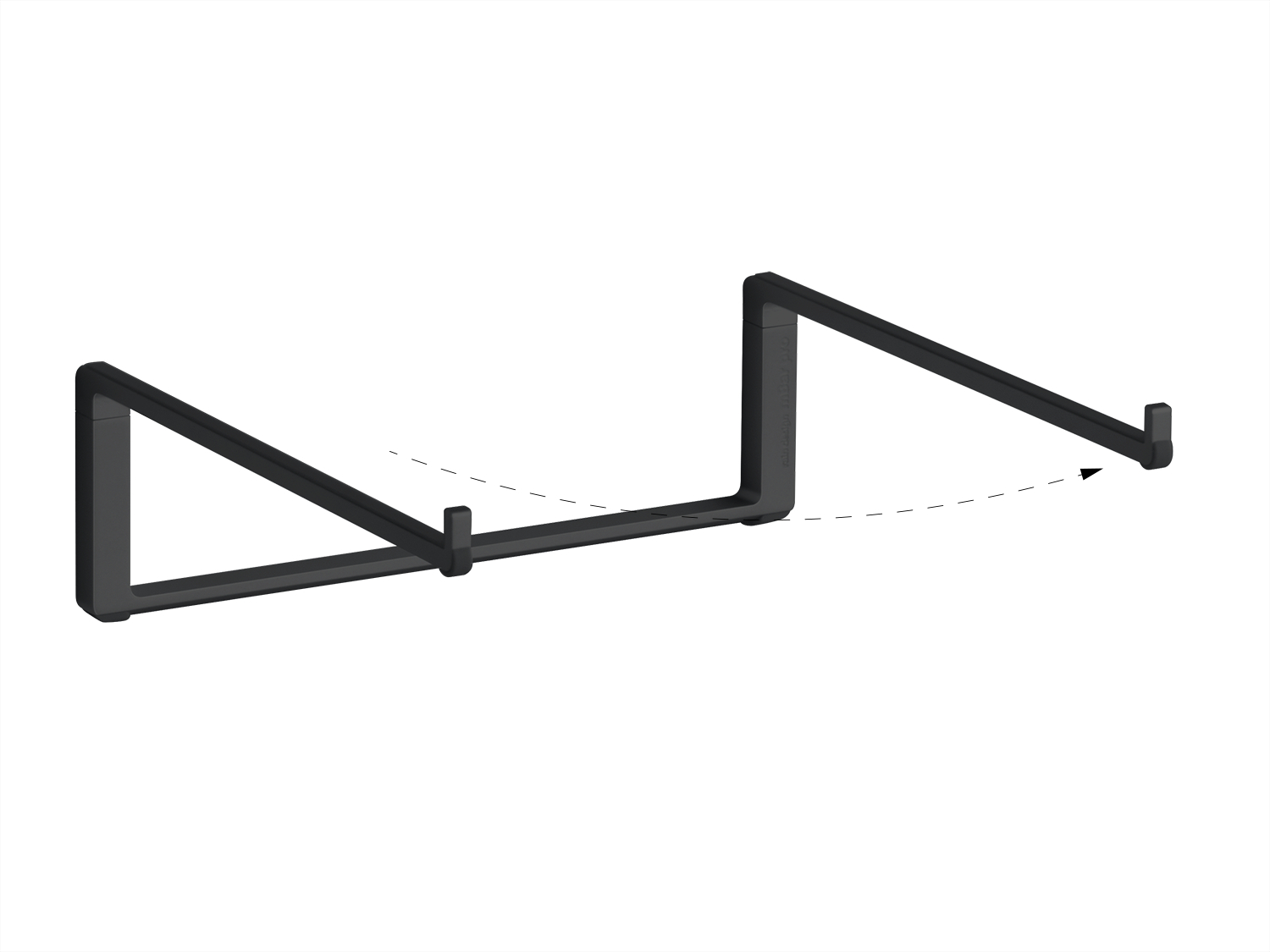 Rain Design mBar Pro Foldable Laptop Stand Black - Afbeelding 2