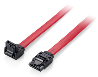 Equip 111902 SATA-kabel 0,5 m SATA 7-pin Rood - Afbeelding 2
