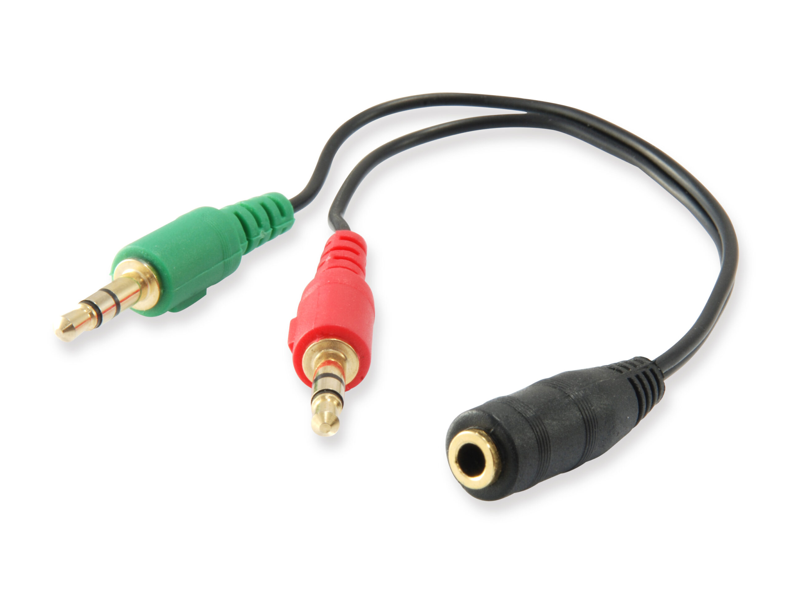 Equip 147942 audio-verdeler Zwart - Afbeelding 2