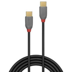 Lindy 36873 USB-kabel USB 2.0 3 m USB C 0,48 Gbit/s Zwart, Grijs - Afbeelding 3