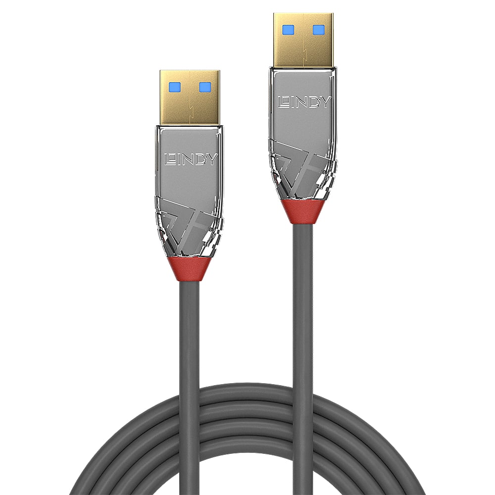 Lindy 36629 USB-kabel USB 3.2 Gen 1 (3.1 Gen 1) 5 m USB A 5 Gbit/s Grijs - Afbeelding 3