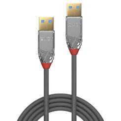 Lindy 36625 USB-kabel USB 3.2 Gen 1 (3.1 Gen 1) 0,5 m USB A 5 Gbit/s Grijs - Afbeelding 3