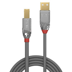 Lindy 36643 USB-kabel USB 2.0 3 m USB A USB B 0,48 Gbit/s Grijs - Afbeelding 3