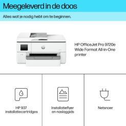 HP OfficeJet Pro 9720e Draadloos All-in-One Kleur Printer, Dubbelzijdig printen; Kopieerapparaat, Scanner - Afbeelding 7