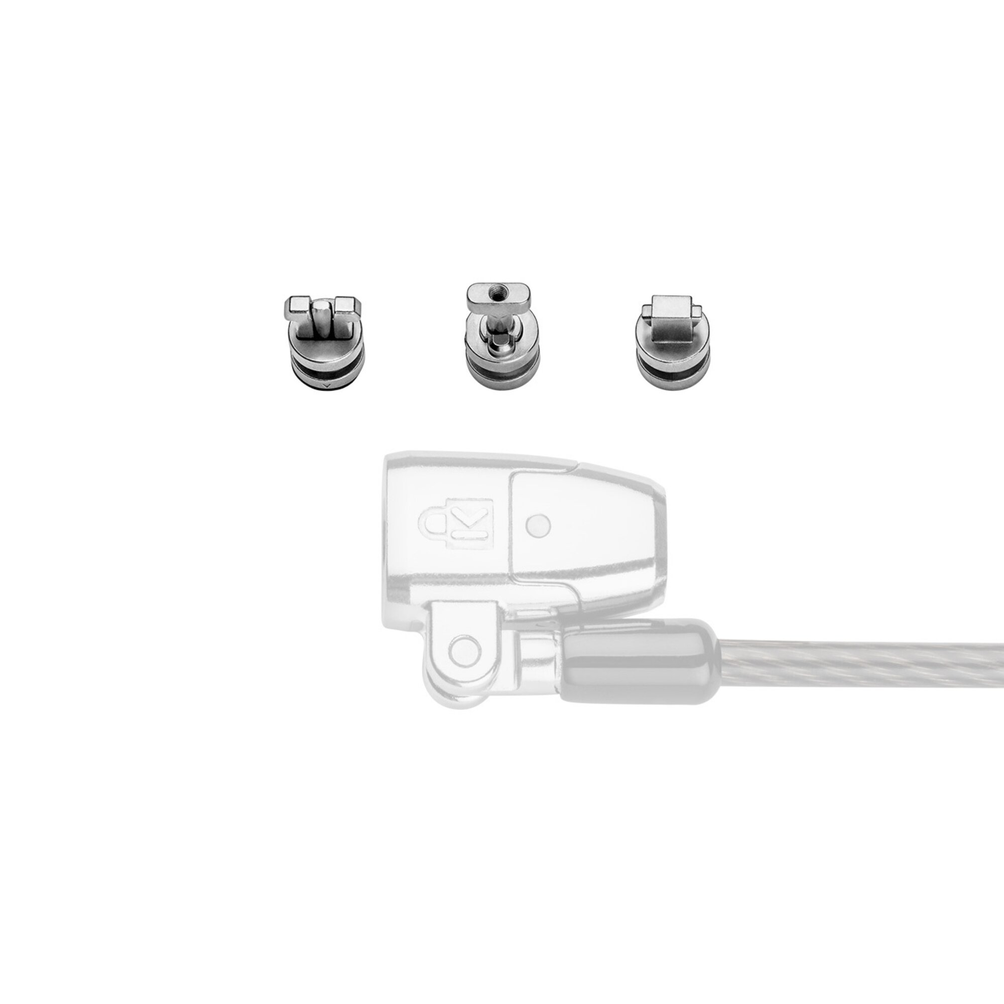 Kensington K68001WW accessoire voor kabelsloten Anker Roestvrijstaal 3 stuk(s) - Afbeelding 4