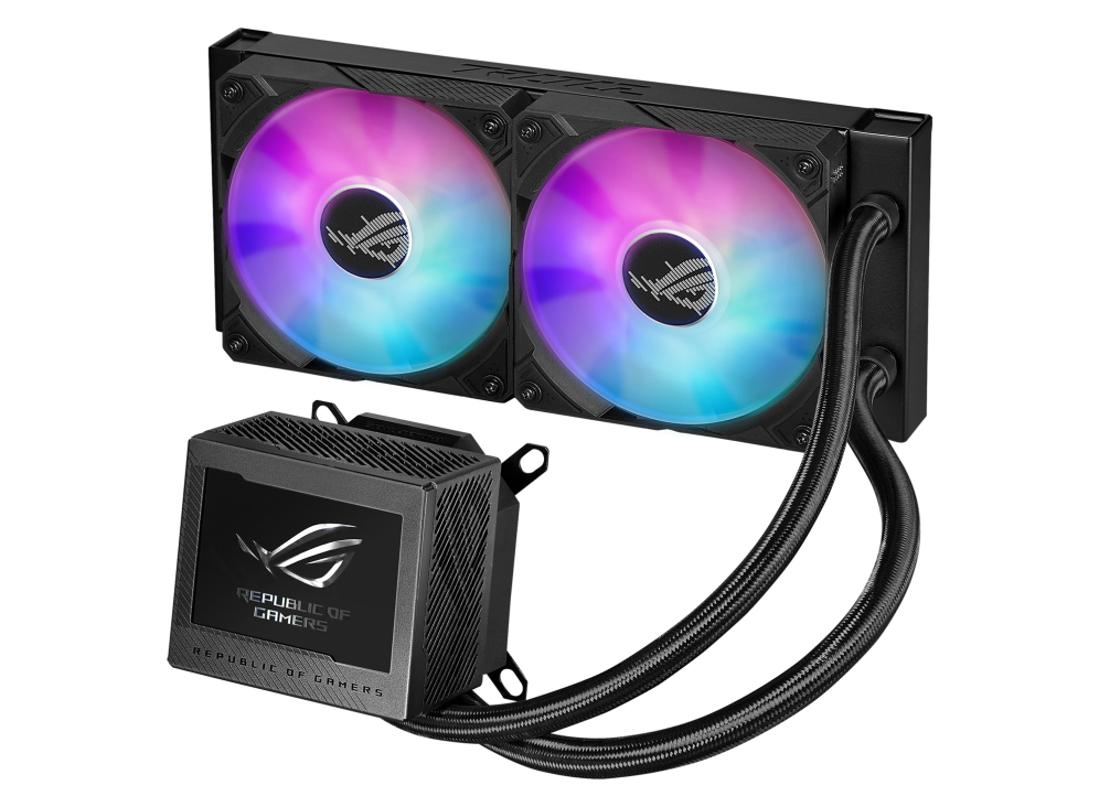 ASUS ROG Ryujin III 240 ARGB Processor Alles-in-één vloeistofkoeler 12 cm Zwart 1 stuk(s) - Afbeelding 3