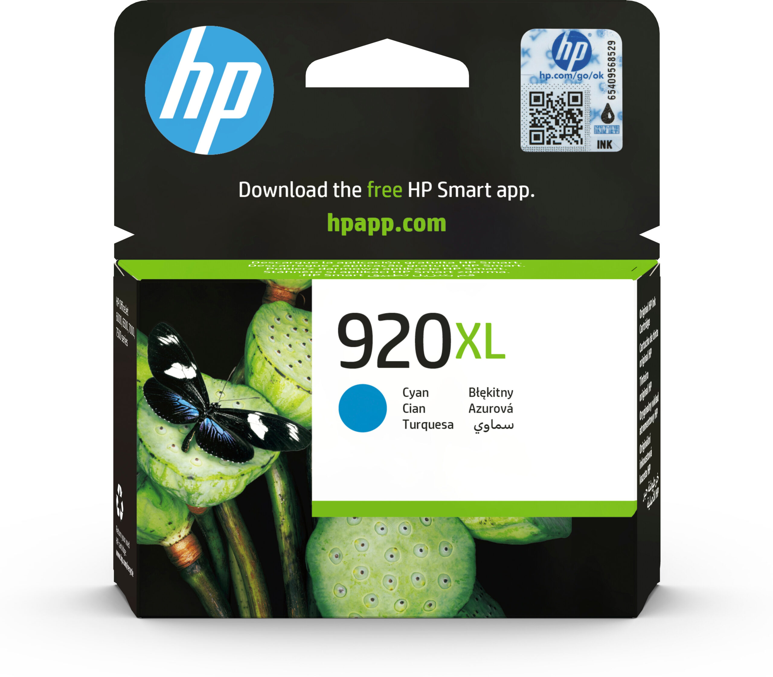 HP 920XL originele high-capacity cyaan inktcartridge - Afbeelding 2