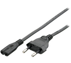 Equip 112160 Zwart 1,8 m C7 stekker CEE7/16 - Afbeelding 2