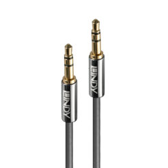 Lindy 35324 audio kabel 5 m 3.5mm Antraciet - Afbeelding 2