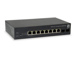 LevelOne GEP-1051 netwerk-switch Managed L2/L3/L4 Gigabit Ethernet (10/100/1000) Power over Ethernet (PoE) Zwart