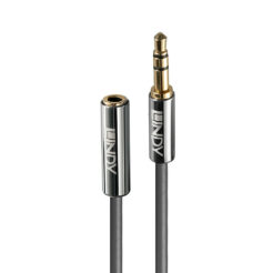 Lindy 35329 audio kabel 3 m 3.5mm Antraciet - Afbeelding 2