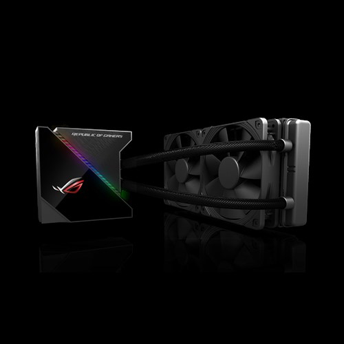 ASUS ROG RYUJIN 240 Processor Alles-in-één vloeistofkoeler 12 cm Zwart 1 stuk(s) - Afbeelding 3