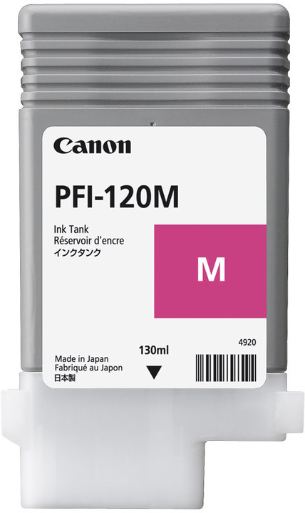 Canon PFI-120M inktcartridge 1 stuk(s) Origineel Magenta - Afbeelding 2