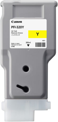Canon PFI-320Y inktcartridge 1 stuk(s) Origineel Geel - Afbeelding 2