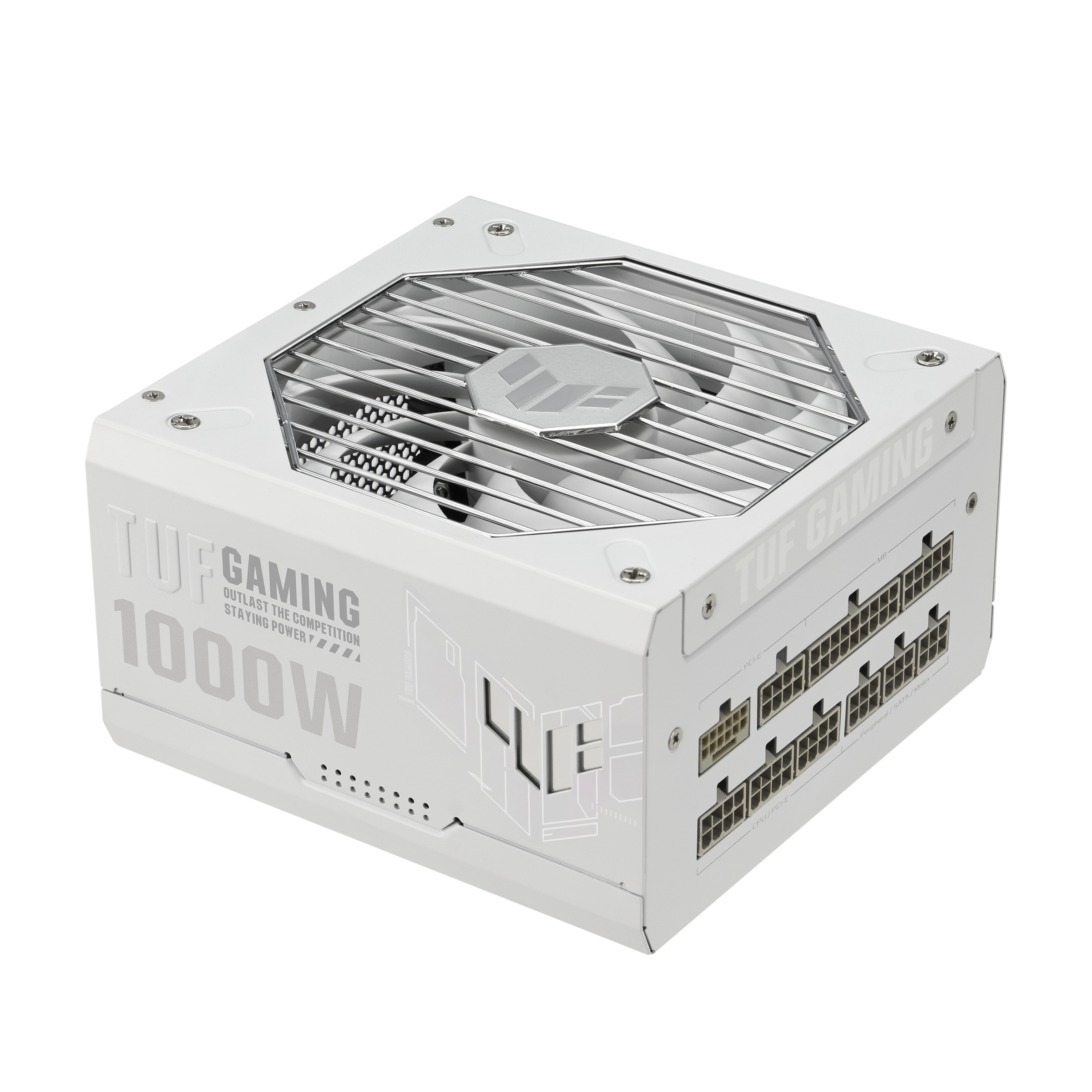 ASUS TUF Gaming 1000W Gold White Edition power supply unit 20+4 pin ATX ATX Wit - Afbeelding 2