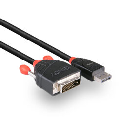 Lindy 41491 video kabel adapter 2 m DisplayPort DVI-D Zwart - Afbeelding 4