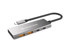 Conceptronic HUBBIES15G interface hub USB 3.2 Gen 2 (3.1 Gen 2) Type-C 10000 Mbit/s Grijs
