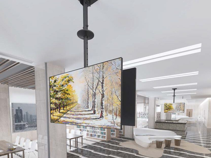 Equip 650370 32“-75” TV Plafondbeugel met dubbel scherm - Afbeelding 5