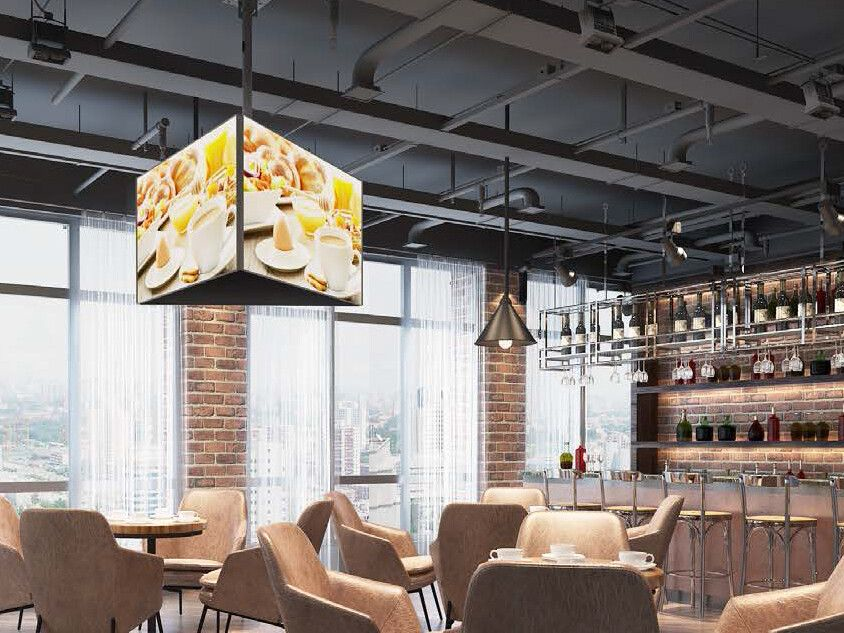 Equip 650370 32“-75” TV Plafondbeugel met dubbel scherm - Afbeelding 4